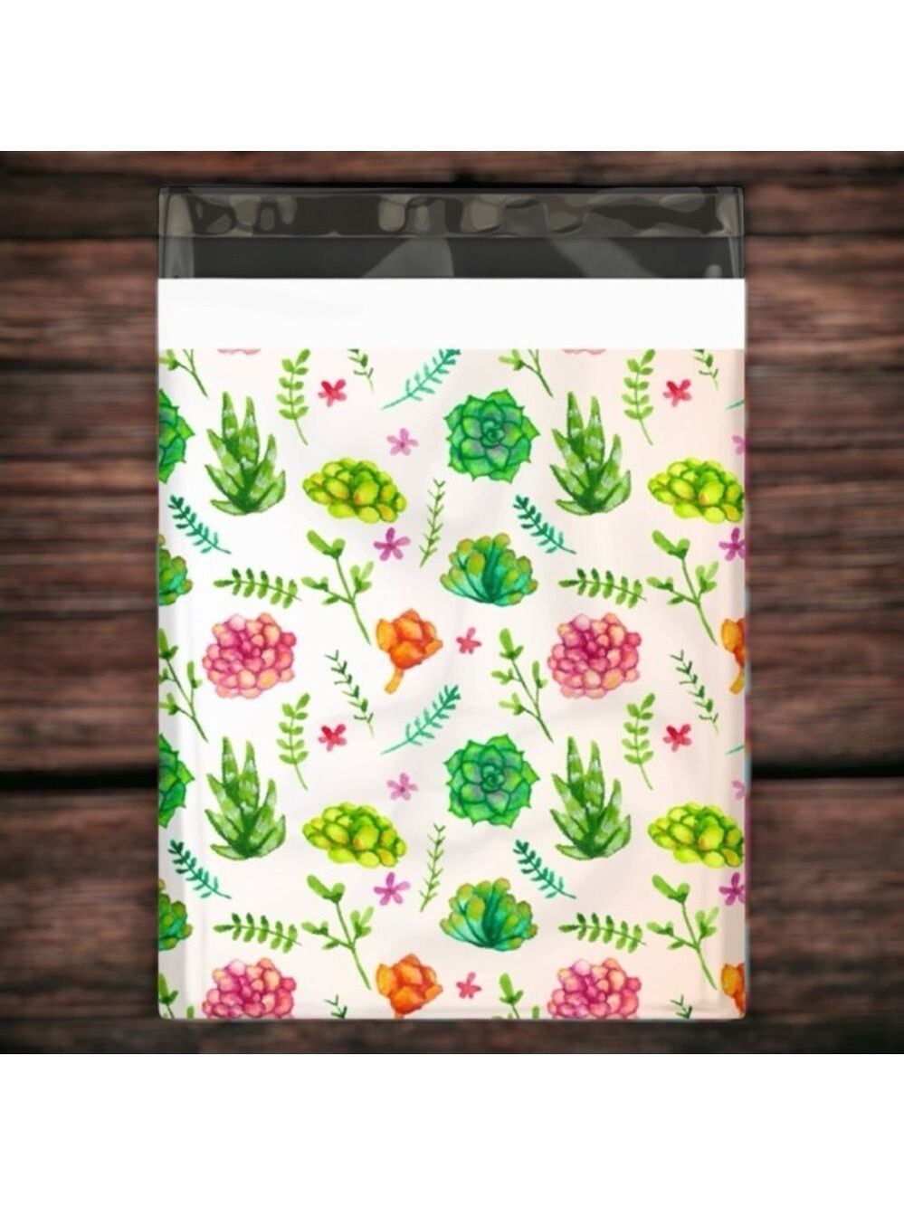 25 10X13 Poly Mailers Succulents  Shipping Envelopes PRICE IS FIRM - Picture 4 of 11